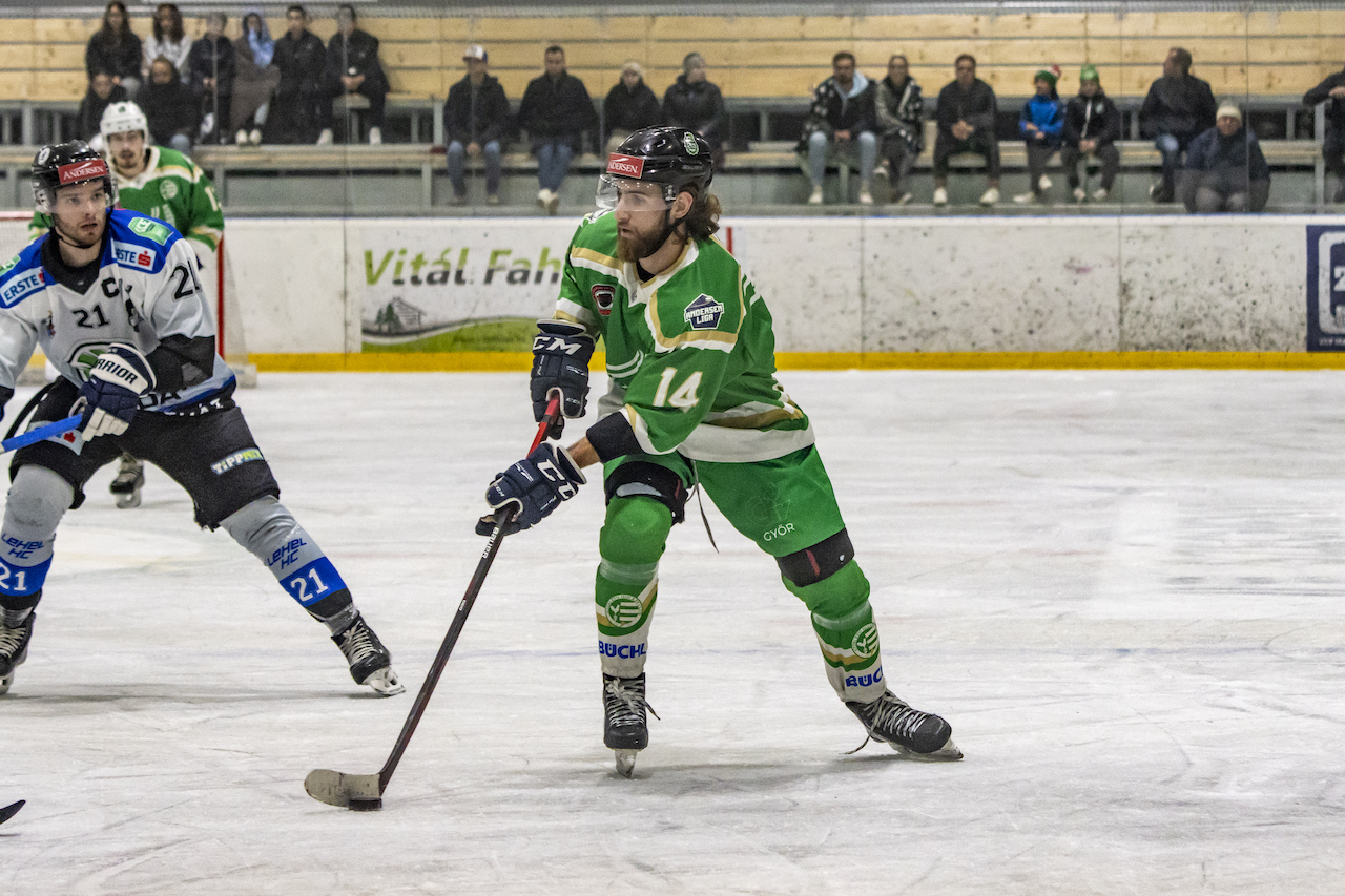 Lehel HC were a strong opponent; we’re going into the return leg trailing. – image 14
