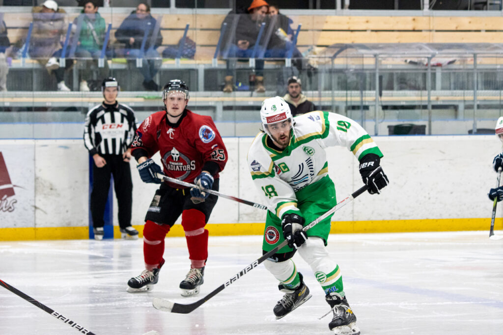 The ‘Gladiators’ put in a strong performance, with an encouraging third period.