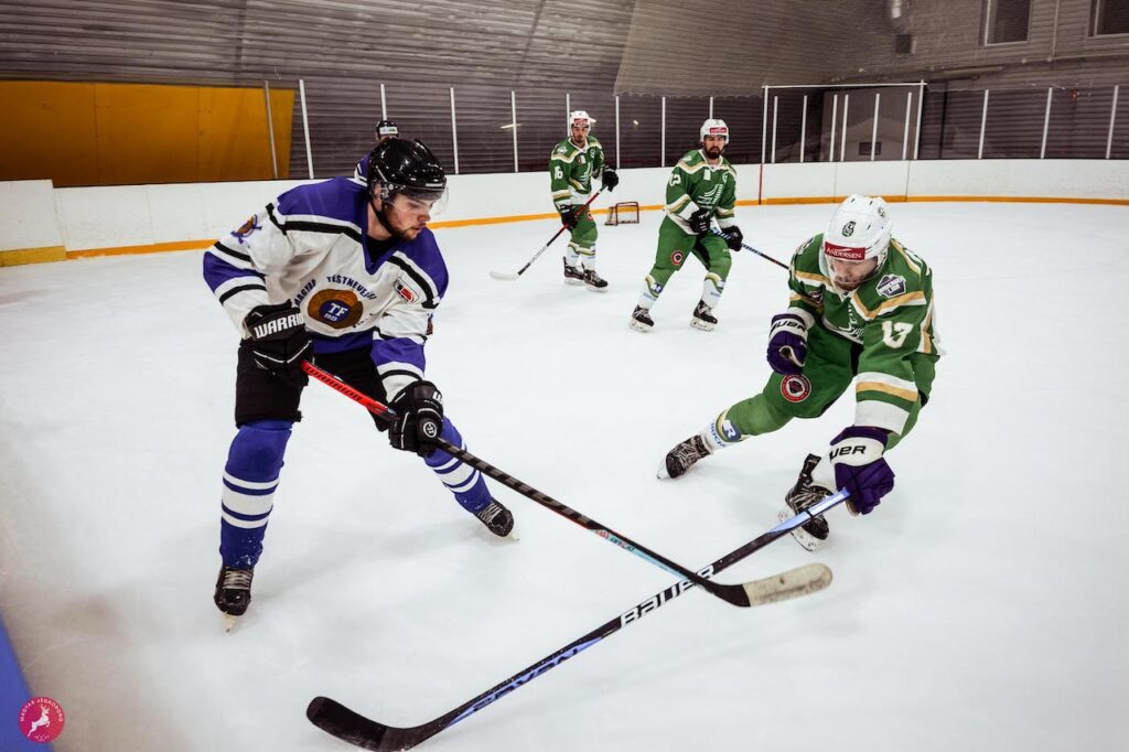 The Széchenyi University ice hockey team are MEFOB champions for the 2023/24 season!
