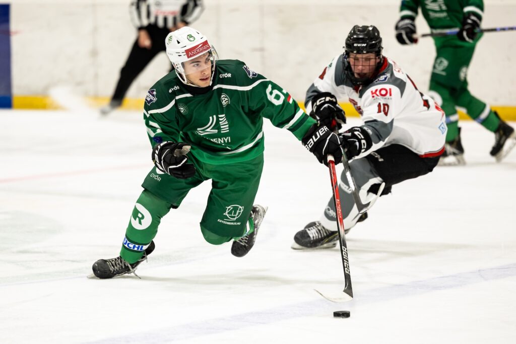 Eleven–nil – an exhibition match at the Győr University Ice Sports Centre